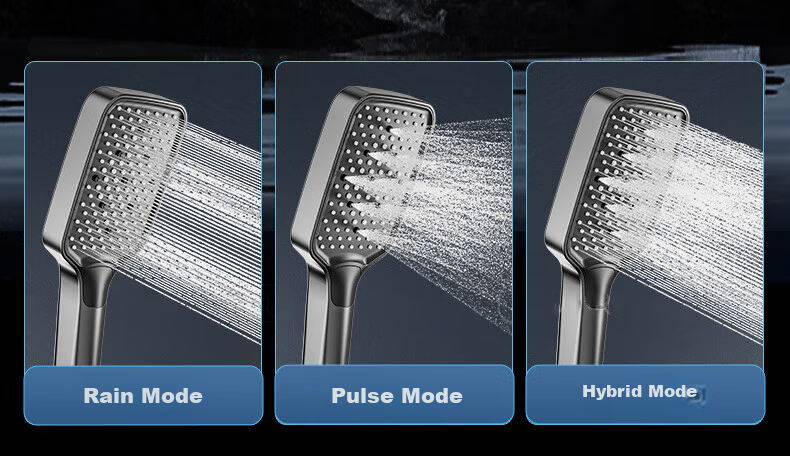 IVORPO [Germany] Smart Thermostatic Digital Display Self-Cleaning Shower Head Set Integrated Complete Shower System 14