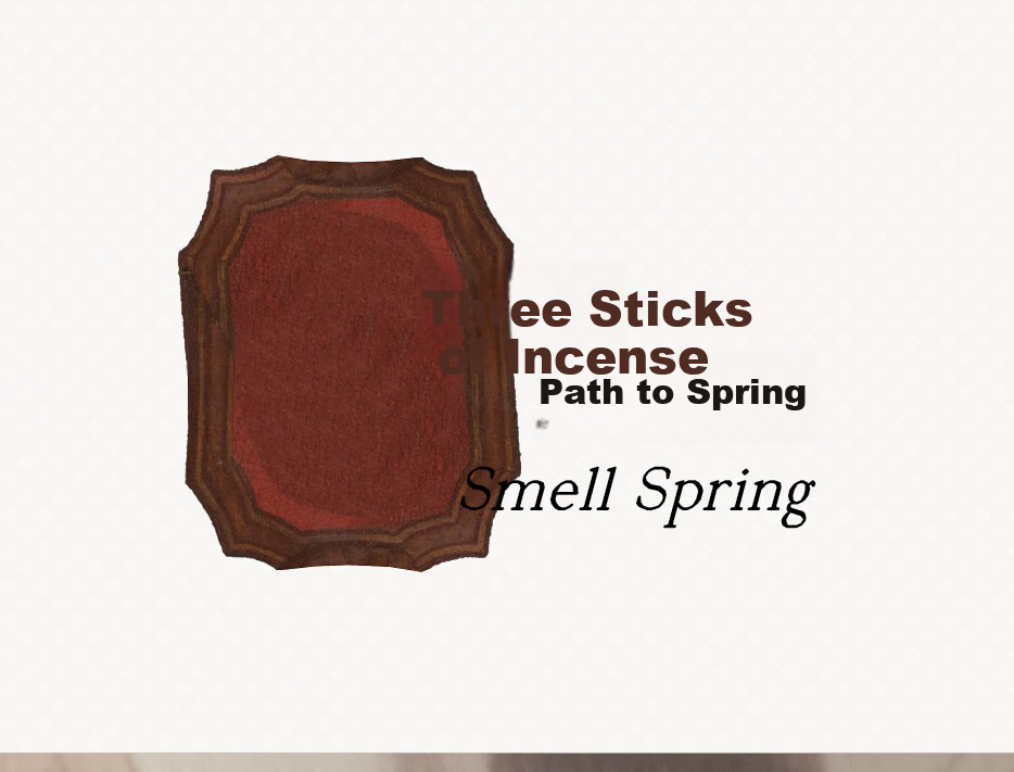 TOSUMMER Art Capsule Series Spring Scroll Ceramic Scented Hanging Gift Box New Year Gift 13
