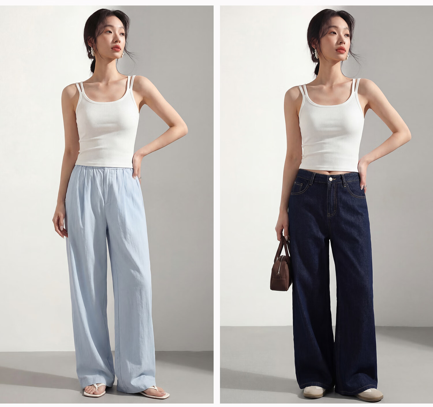Miiow Women's Summer White Padded Camisole Vest 2026 New Stylish Back Double Shoulder Straps 22