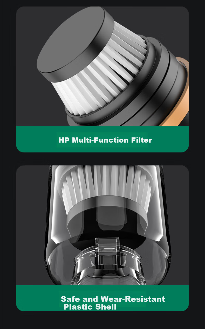 SATA Car Vacuum Cleaner Lithium Battery Handheld Mini Car Use High Suction Wireless Portable Vacuum Cleaner D05135 18