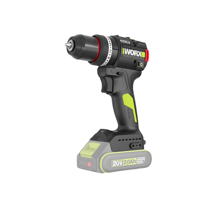 WORX 20V 60N Brushless Impact Drill WU176T.91 (Bare Tool) Cordless Hand Drill Handgun Drill Wall Drilling Buzzer Version
