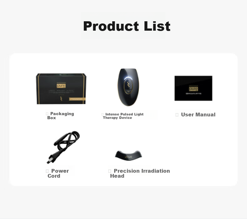 SMOOTHSKIN Black Gold Series Mini Home Laser Hair Removal Device for Men and Women, Facial, Full Body, Private Areas, Underarms, Smart Epilator, Birthday Gift for Women with 15% Government Subsidy 14