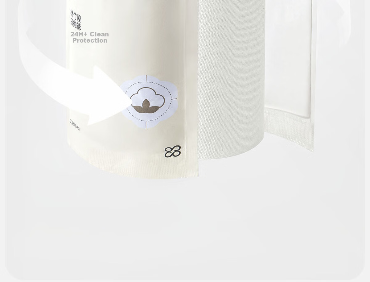 Mianzhuwu Disposable Women's Cotton Underwear Travel Wash-Free Portable Daily Use Sterile Individually Packaged Menstrual Postpartum Shorts 8 Pieces 6
