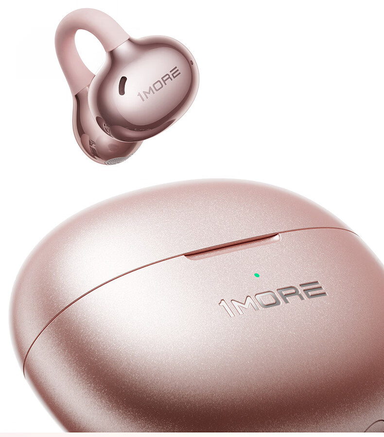 1MORE S20Ultra Bluetooth Ear Clip Bone Conduction Concept Open-Ear Noise Cancelling Headphones Pearl White 5