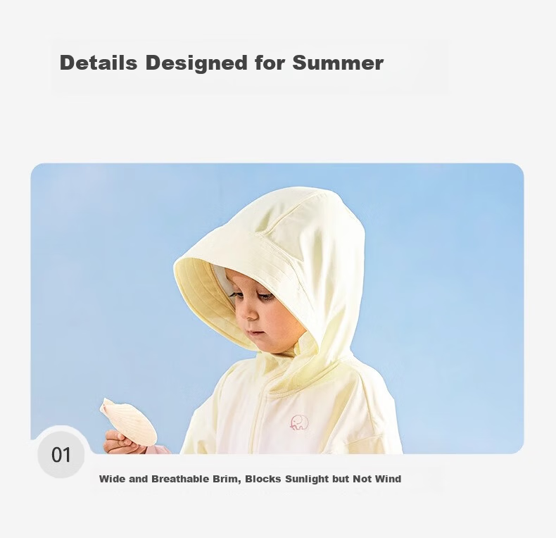 DAVE & BELLA Kids Summer Sun Protection Jacket Boys Girls Baby Sunproof Coat 14