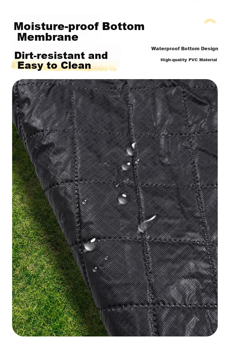 Beyond Wilderness Ultrasonic Picnic Mat Thickened Large Outdoor Waterproof Moisture-Proof Stain-Resistant Camping Ground Mat for 6-8 People 4