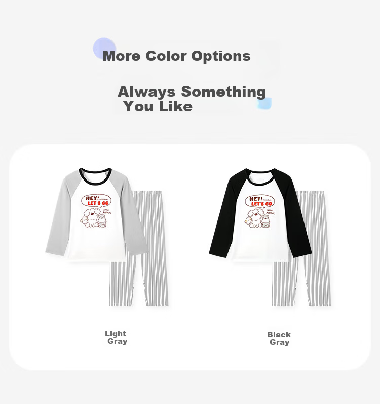 Jiusuiban Kids Pajamas Boys Class A Moisture-Wicking Lightweight Homewear Big Kids Mi Jiang Collaboration Long Sleeve Long Pants Set 3