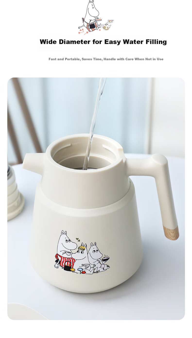LUNTAYO Stainless Steel Stewing Tea Pot Fu Tea Stewing Brewing Pot Large Capacity Tea Pot Stainless Steel Filter Insulated Pot 10
