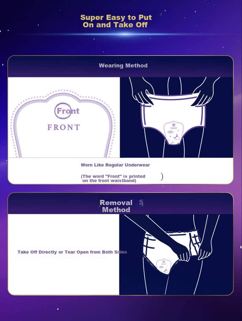 Laurier Kao Lazy Sleep Night Pants L Size Pack of 20 Sleep Pants Shaped Sanitary Napkins Menstrual Pads 7