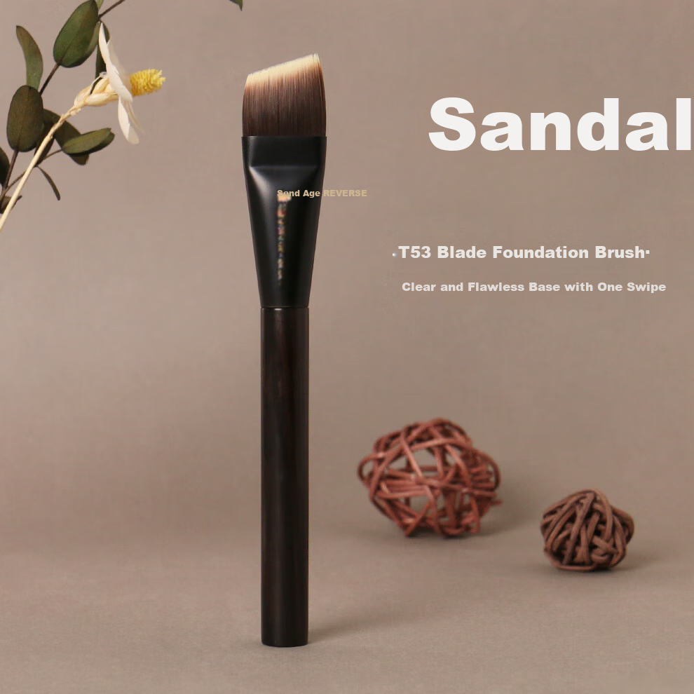 REVERSE Sandalwood T08 Medium Eyeshadow Brush, Soft And Portable, Beginner Makeup Brush, Handmade Ultra-Soft Animal Hair 5