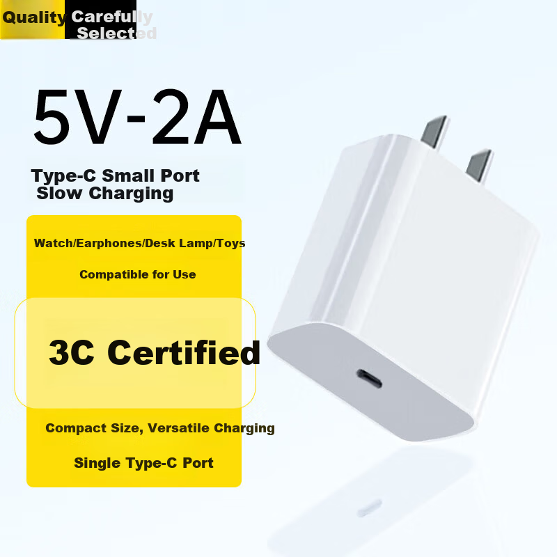 Kewo 5V2A Type-C 10W Fast Charger for Apple Watch, Android, Huawei Phones, Cameras, Xiaomi Earphones, Speakers, Fingerprint Locks, Portable WiFi, Mini Fans