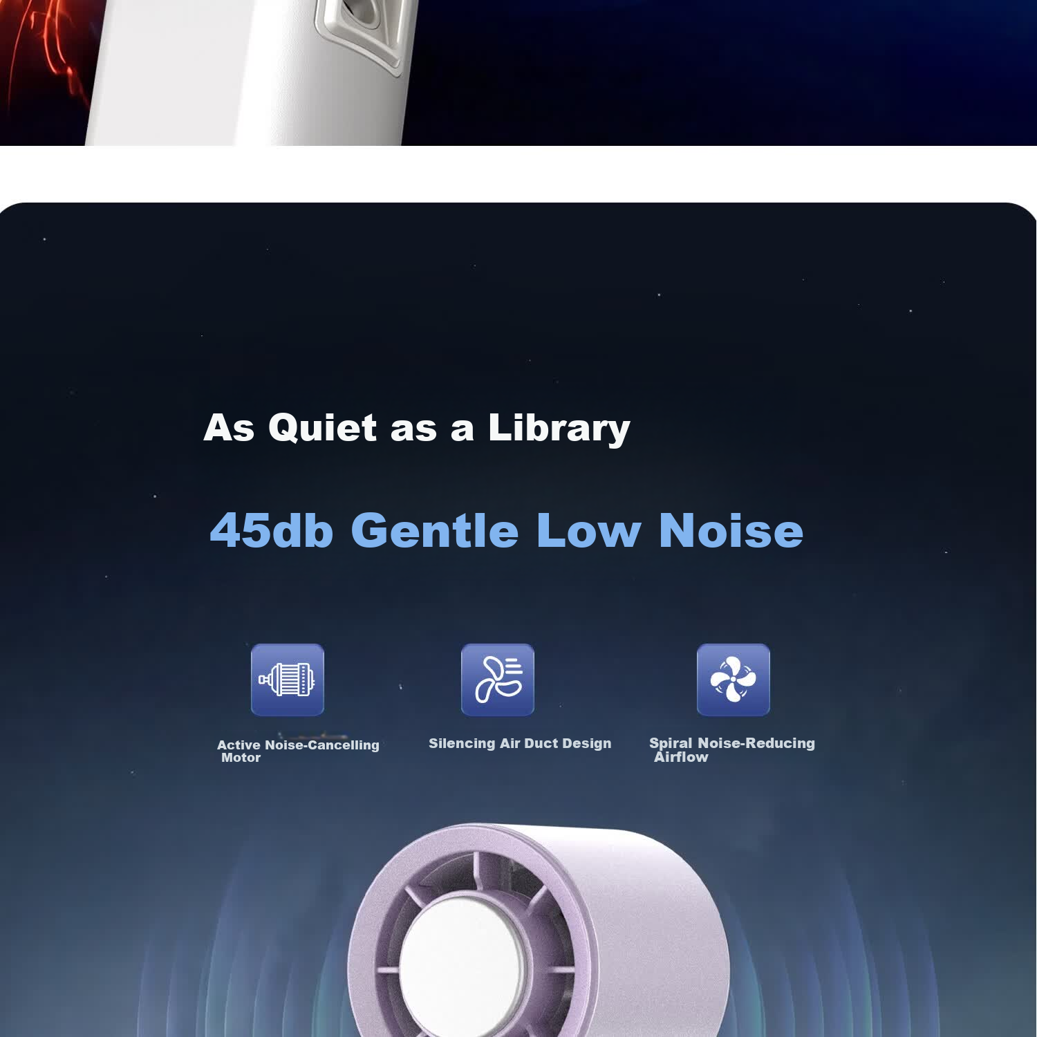 Yoobao Handheld Mini Fan, Semiconductor Cooling, Rechargeable, Long Battery Life, Quiet, Portable, for Summer Outdoor Camping, Student Cooling Device 15