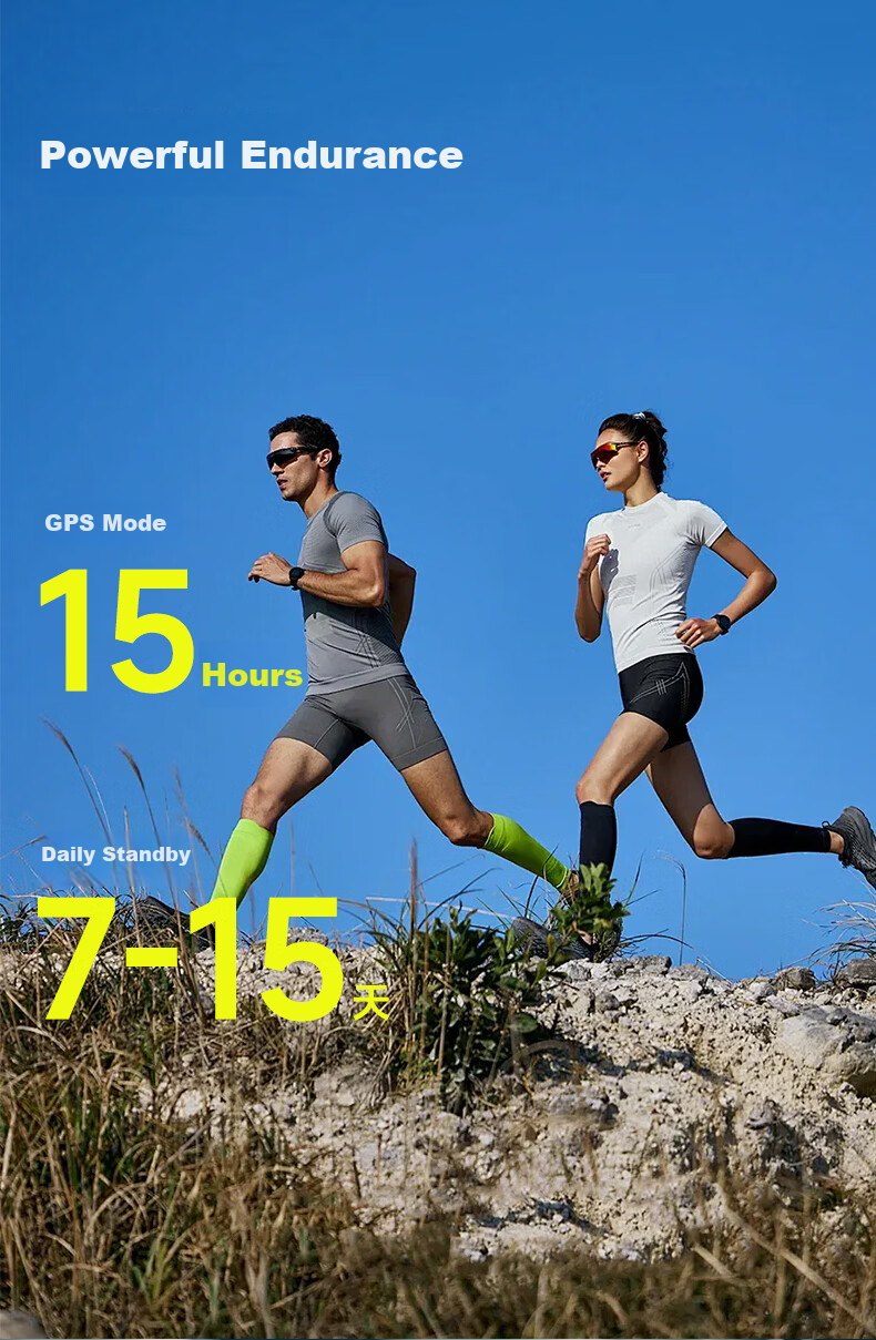 EZON Smartwatch GT8 Gray - Beidou GPS Outdoor Running, Video, Music, Payment, Heart Rate Monitor, Gift Bulk Purchase 20