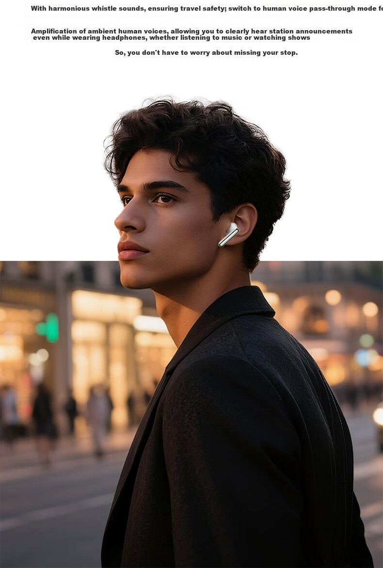 HONOR Earbuds4 Bluetooth Wireless In-Ear Earphones Active Noise Cancelling Running Sports Gaming Music Headphones Long Battery Life New Black Gift 11