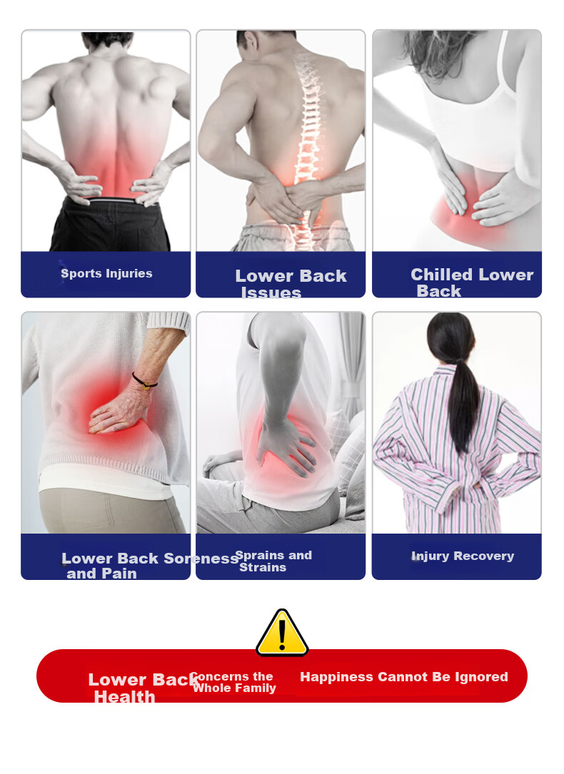Lizi Medical Grade Lumbar Support Belt for Waist, Lumbar Muscle Strain, Lumbar Disc Herniation, Unisex, Size L 6