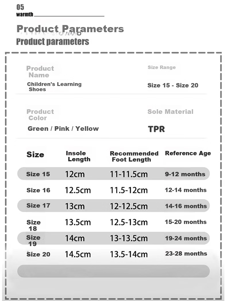 ThomBaker Baby Toddler Walking Shoes Summer Mesh Soft Sole Breathable Functional Shoes Kids Boys Girls Cartoon Shoes Green Deer Size 15 4