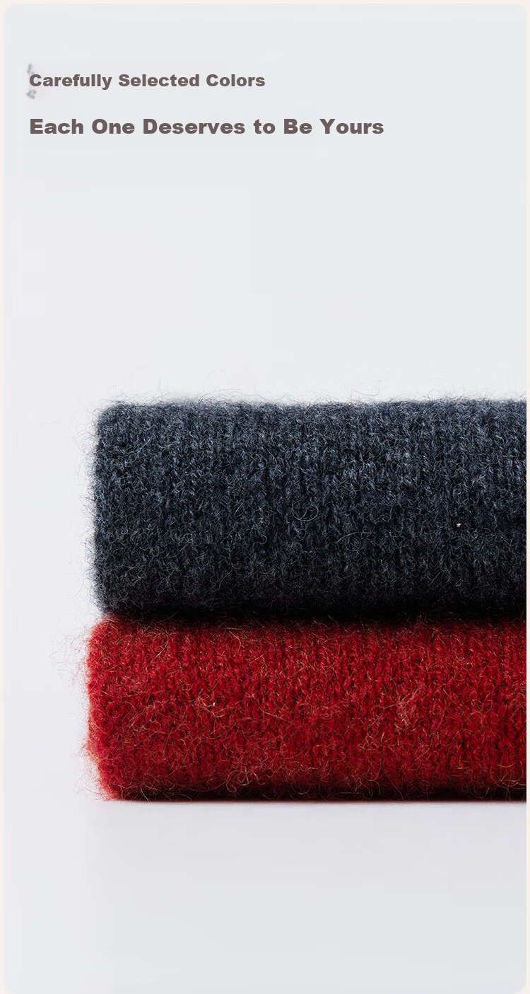 JIUMU Unisex Cashmere Small Scarf Autumn Winter Wool Warm Neck Warmer Short Scarf for Men and Women 10