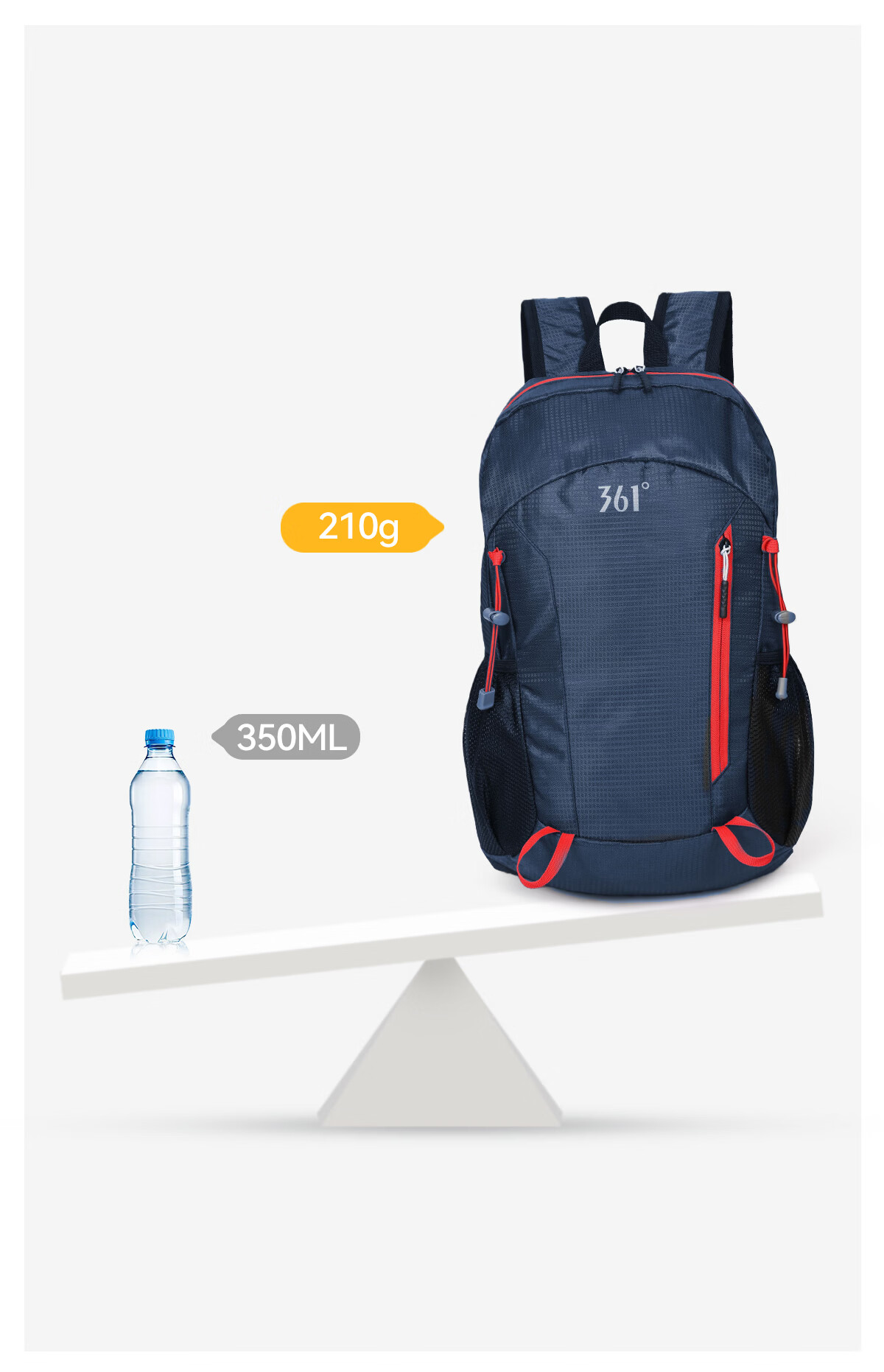 361° Outdoor Mountaineering Backpack for Men Large Capacity Lightweight Hiking Double Shoulder Bag Sports Cycling Bag Foldable Short Trip Backpack 7