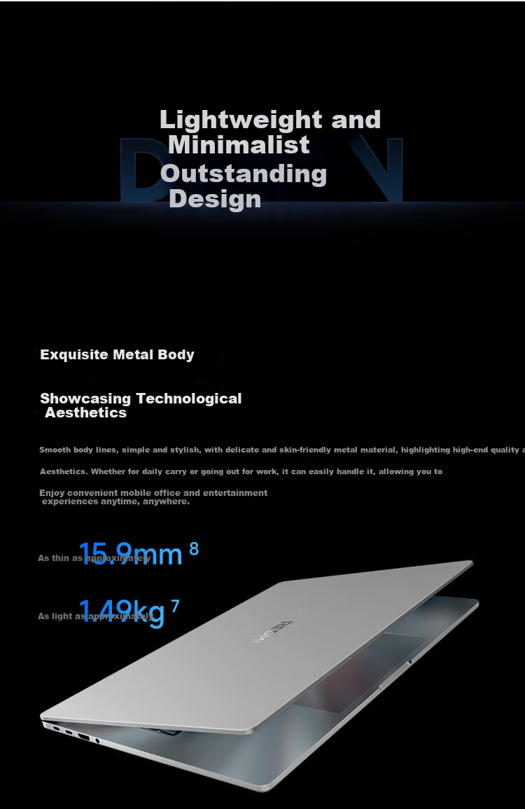 Xiaomi Redmi Book 16 2026 Core Ultra5 2.5K 120Hz High Refresh Rate Lightweight Laptop 32GB 1TB 14