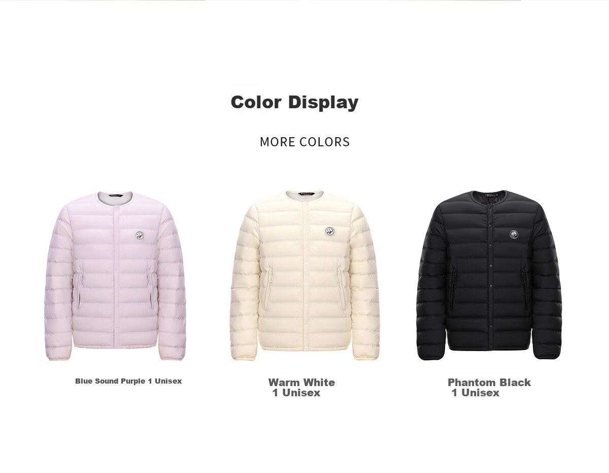 Panda Camel Series Lightweight Down Jacket Unisex 90% Duck Down Winter New Inner Layer Thin Coat 7251, L 21