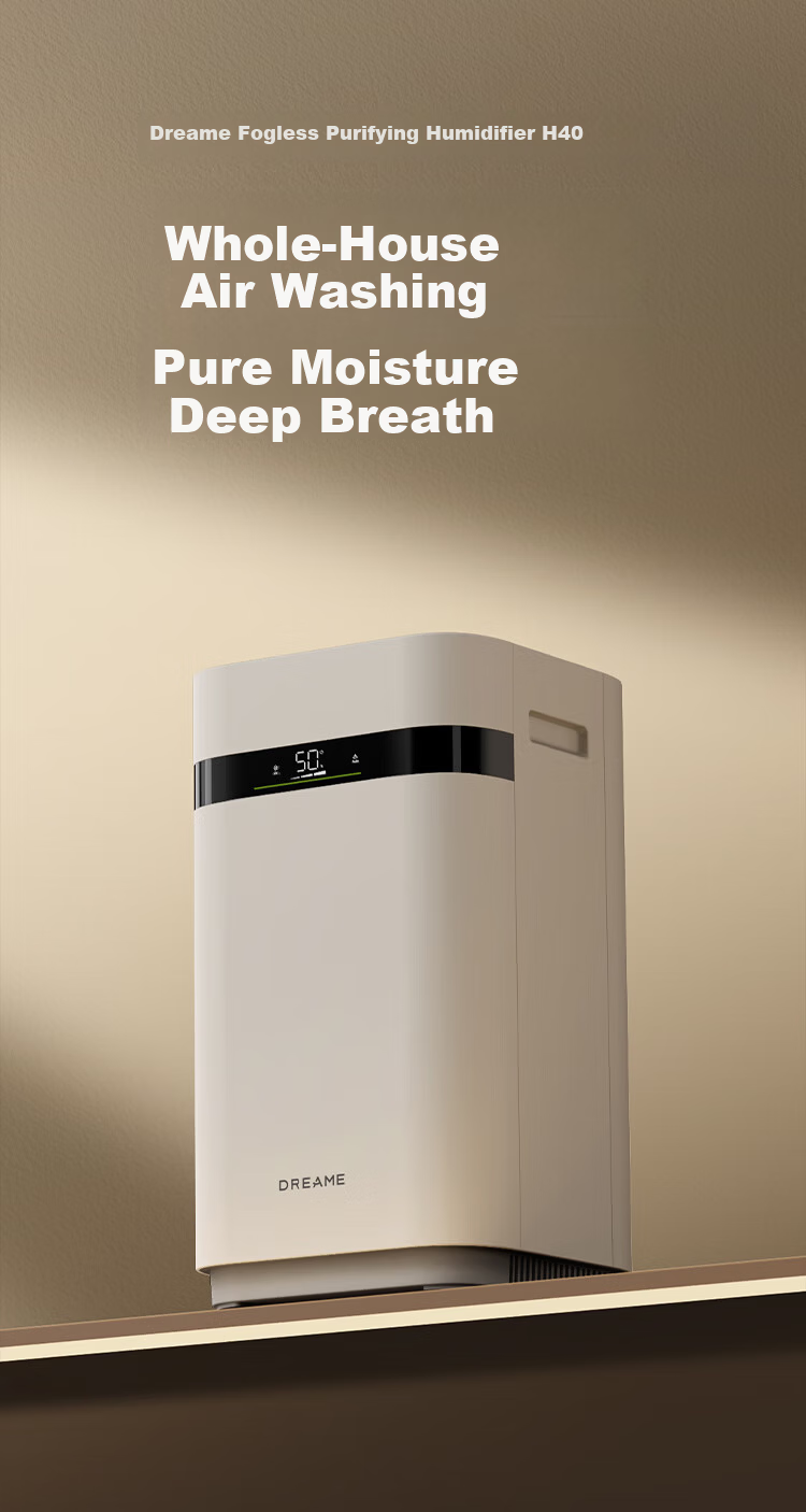 Dreame Air Humidifier Mist-Free Large Capacity Home Bedroom Air Purifier All-in-One Quiet Antibacterial Office Dormitory Evaporative H40 1