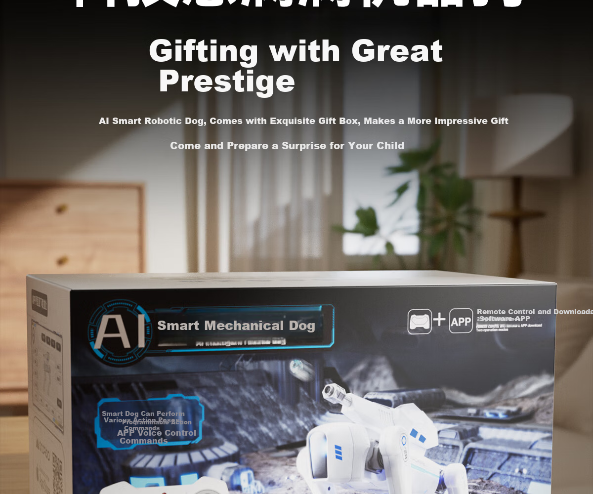 Dimoarch Robot Dog Kids Toy Boys 3-6-7 Years Birthday Smart AI Remote Control Car 8-12 Years Gift 21