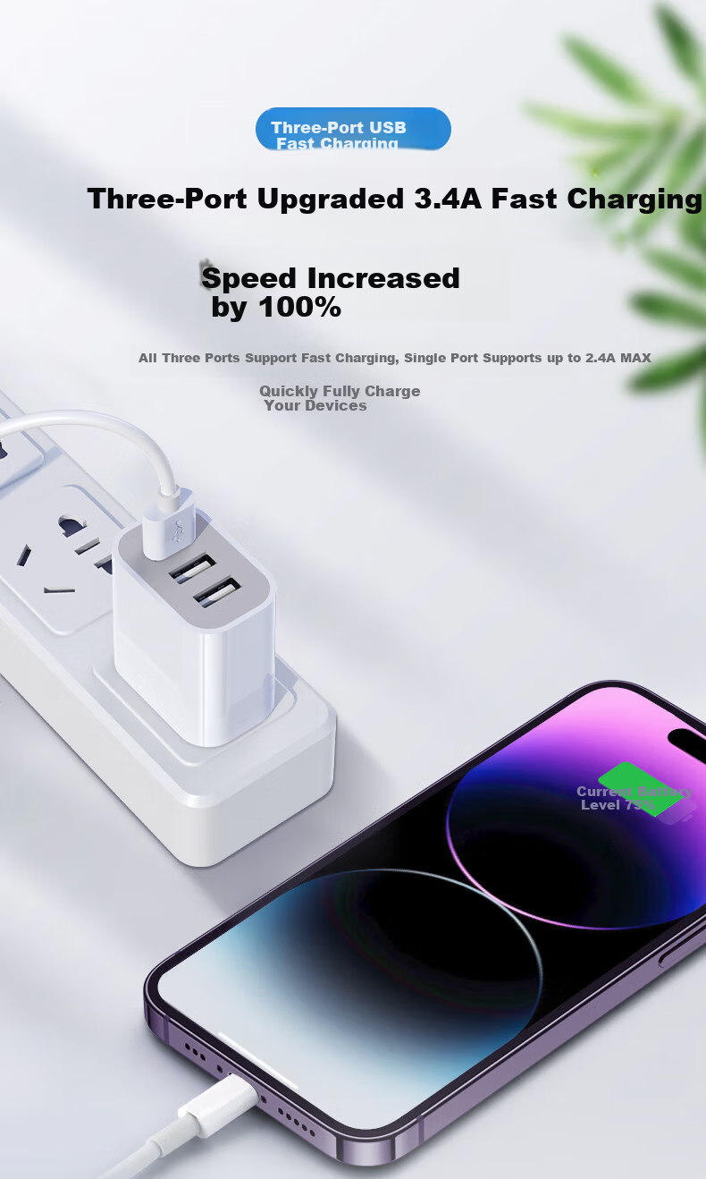 Stiger 5V1A USB Charger Compatible with IPhone 14/15/16, Huawei, Xiaomi, Honor, Android Phones, Smartwatches, Bracelets, Earphones, Power Adapter Universal 1