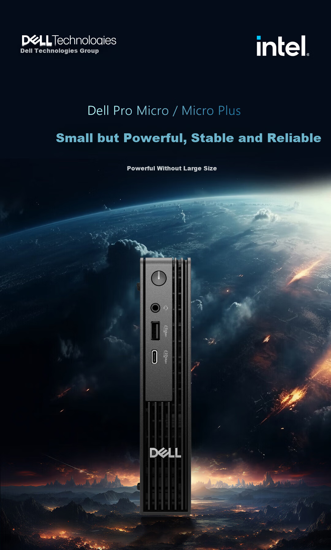 DELL QCM1250 Commercial Office Mini Desktop Computer 7020MFF Upgrade 2025 i5-14500T/16GB/1TB/Integrated Graphics/WIFI/Government Subsidy 2