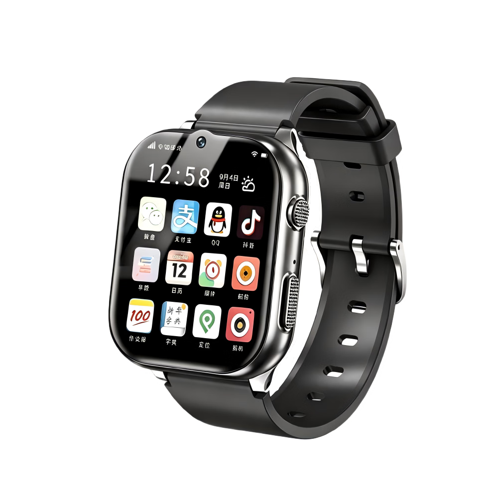 HUCATIER Kids Phone Watch for Children Ages 3-12, Remote Control, Accurate Positioning, 5G Full Network Connectivity