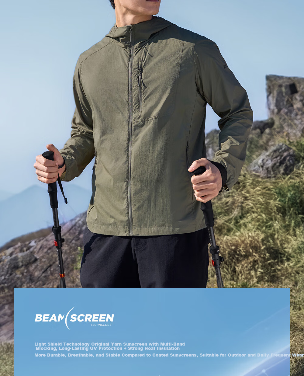 Pelliot Breeze PRO Outdoor Sun Protection Jacket Lightweight Breathable Cooling Summer Coat for Couples 126212048 4