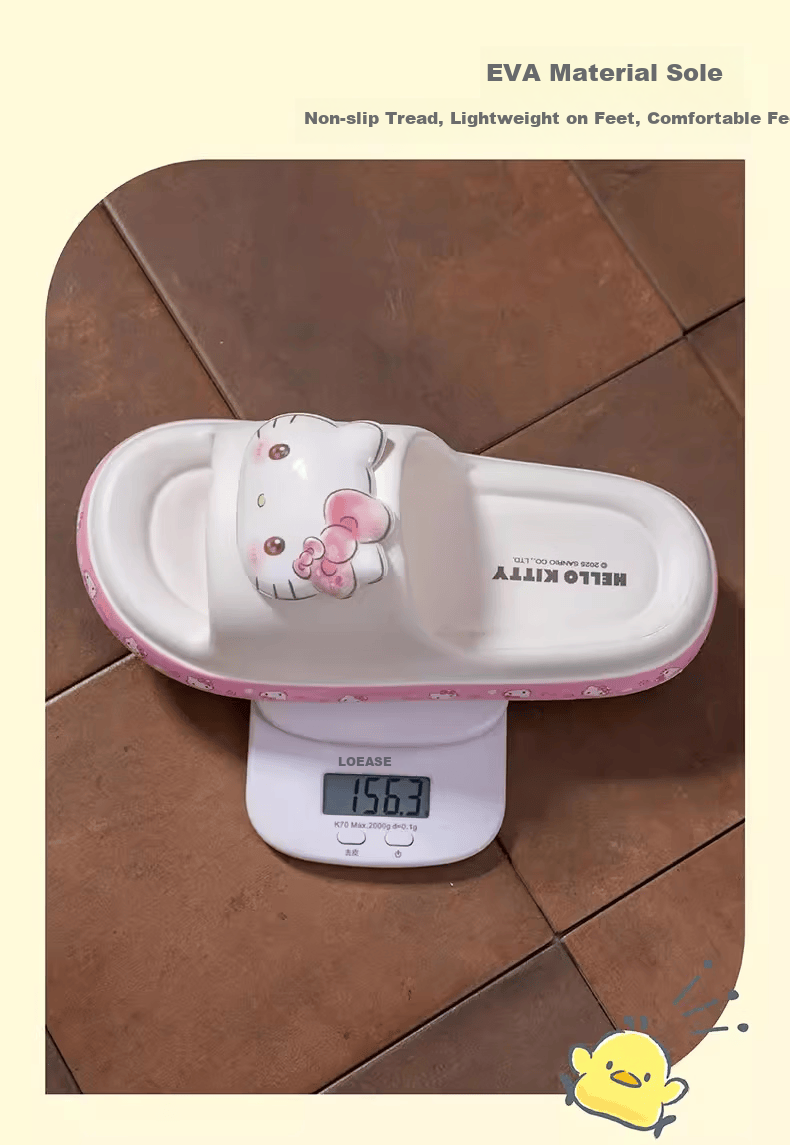 Hello Kitty Children's Summer Indoor Non-Slip Girls' Slippers Parent-Child Style 252818 Purple Size 250 4