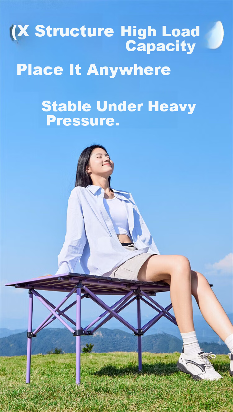 CAMEL Outdoor Camping Portable Lightweight Leisure Fishing Chair Camping Equipment Kemit Folding Chair P016F Night Purple 6