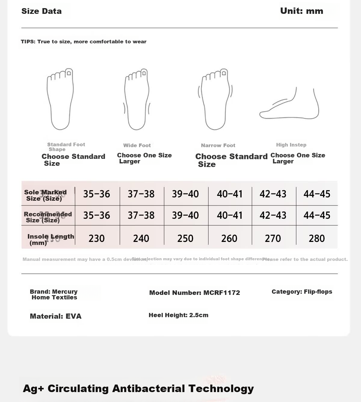 Mercury Home Textiles Banana Boat Antibacterial Bathroom Non-Slip Indoor Four-Season Couple Slippers for Men and Women 3