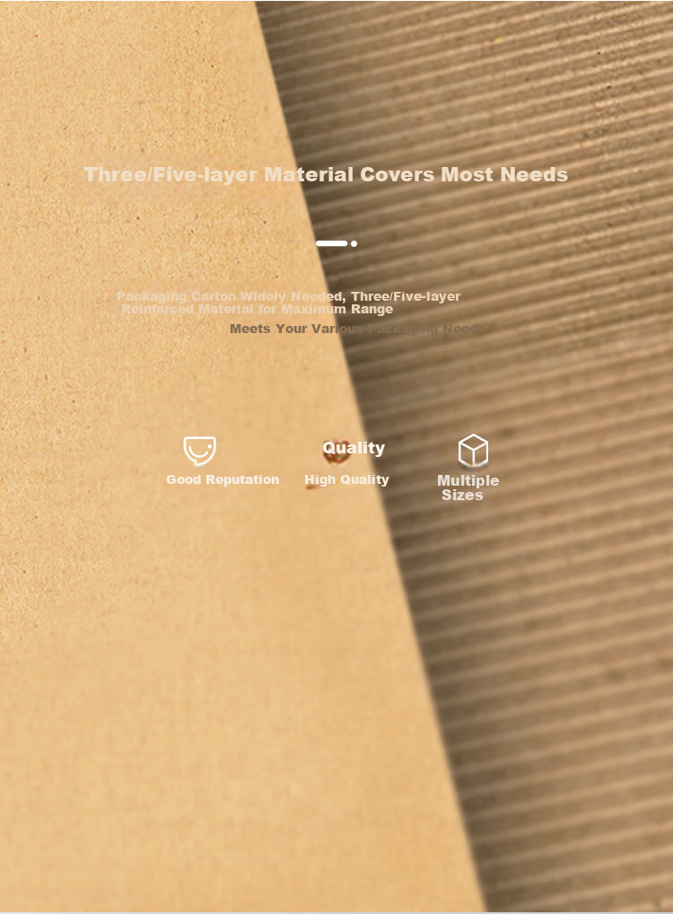 QDZX Express Shipping Boxes Custom Postal Cartons Wholesale No.5 Five-Layer Thickened Reinforced (60 Pack) 1