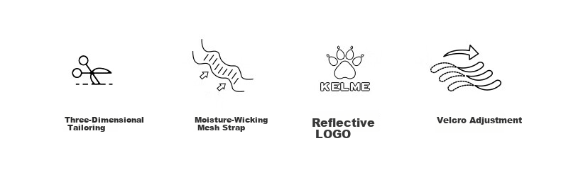 KELME Summer Outdoor Breathable Sweat-Absorbing Sunshade Marathon Running Cap 2