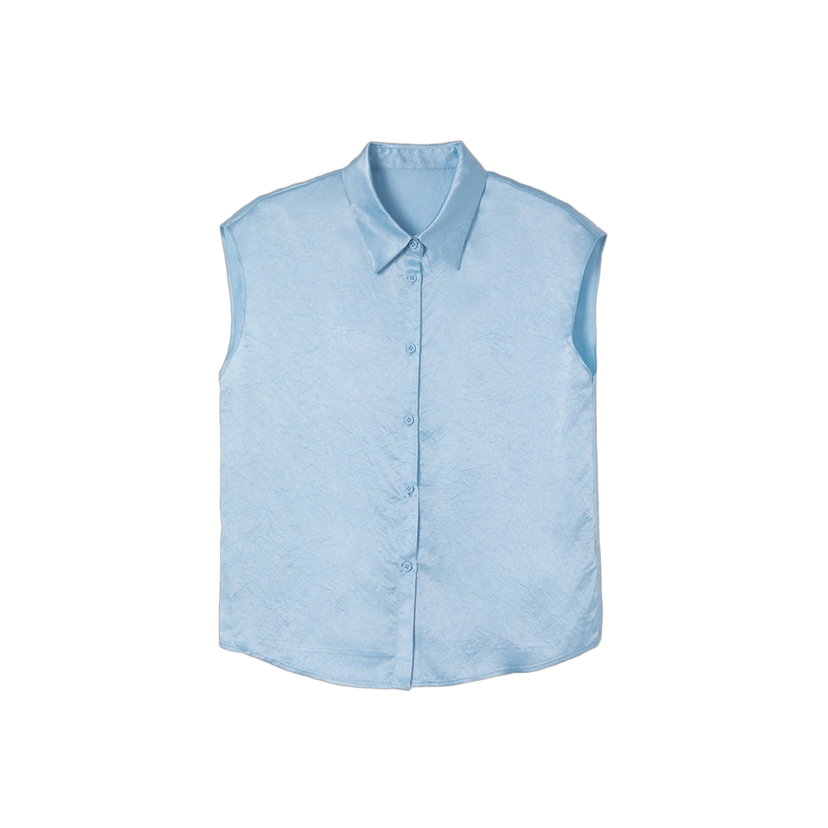 Demana Smooth 100 Acetate Summer Luxury Style Wide Collar Broad Shoulder Shirt Elegant High-End Women's Blouse