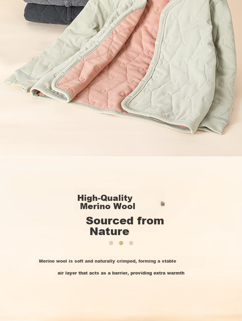 LangSha Children's Thermal Underwear, Boys And Girls Inner Wear Top, Winter Style Fleece-Lined Thickened Autumn Shirt, School Uniform Essential for Older Childre 3