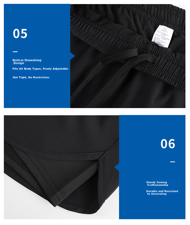 BURUITE Men's Swimwear Set Swim Trunks Anti-Embarrassment Boxer Briefs Summer Full-Body Top Hot Spring Gear 12