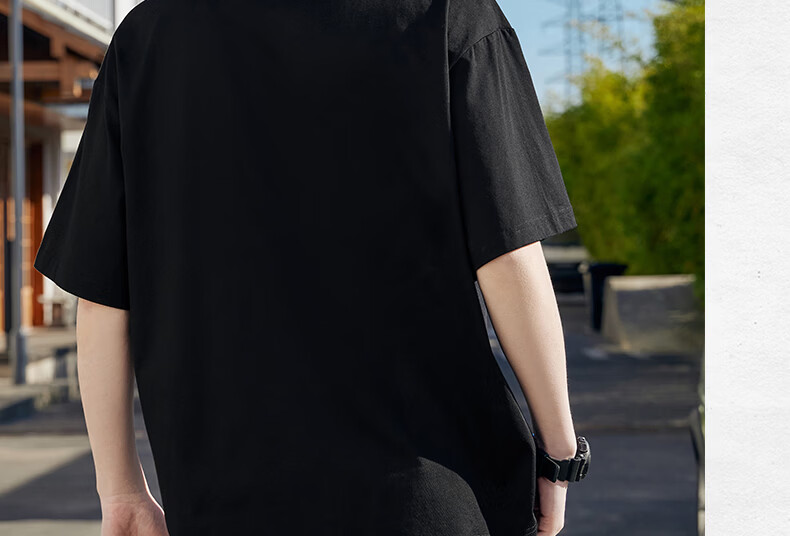 361° Men's Short Sleeve T-Shirt Summer New Sports Running Loose Casual Trendy Top 632519115D-9 72
