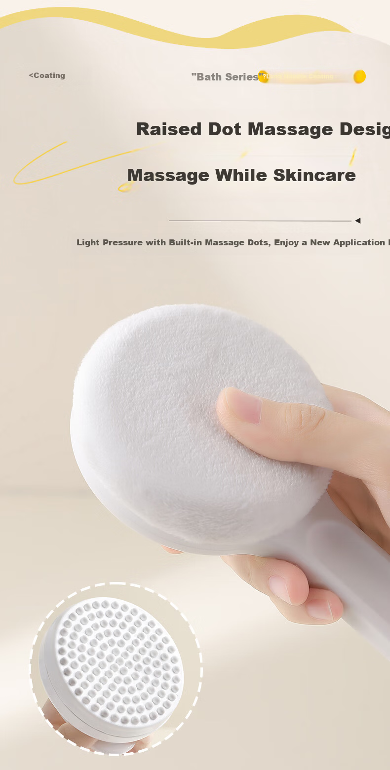 Imakara Body Lotion Applicator Brush Back Cream Spreader Medicine Application Tool Oil and Scrub Brush 5