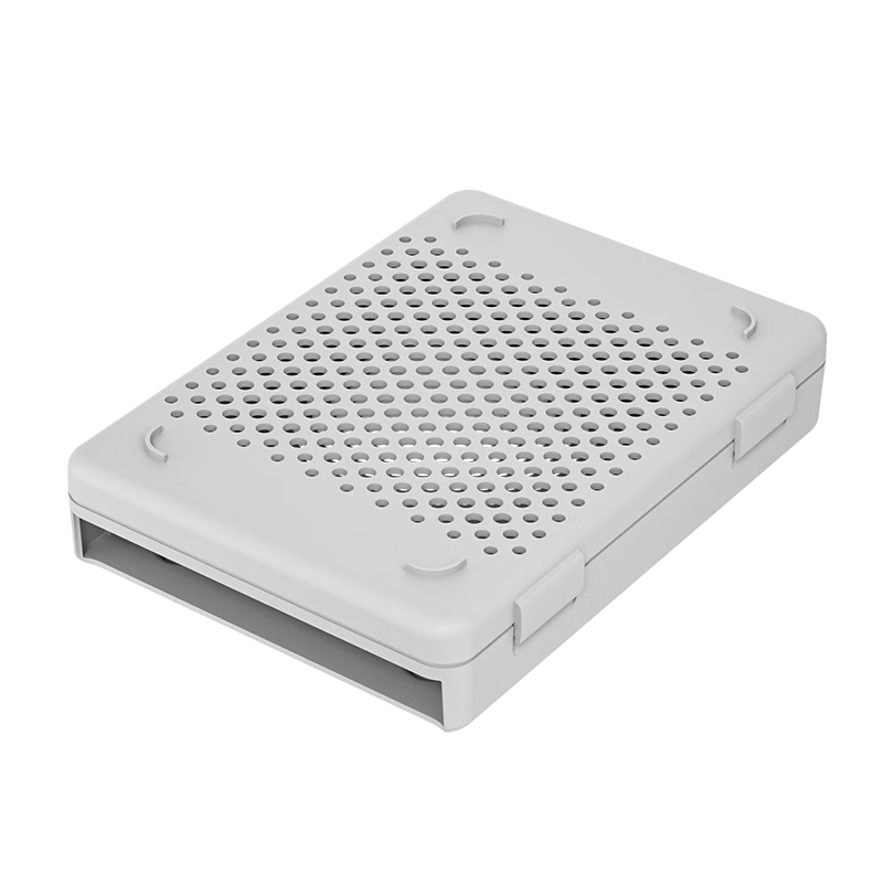 MAIWO 3.5 Inch Hard Drive Storage Protective Case Mechanical Hard Drive Storage Moisture-Proof Shockproof Pressure-Resistant Drop-Proof Protective Sleeve White KN016