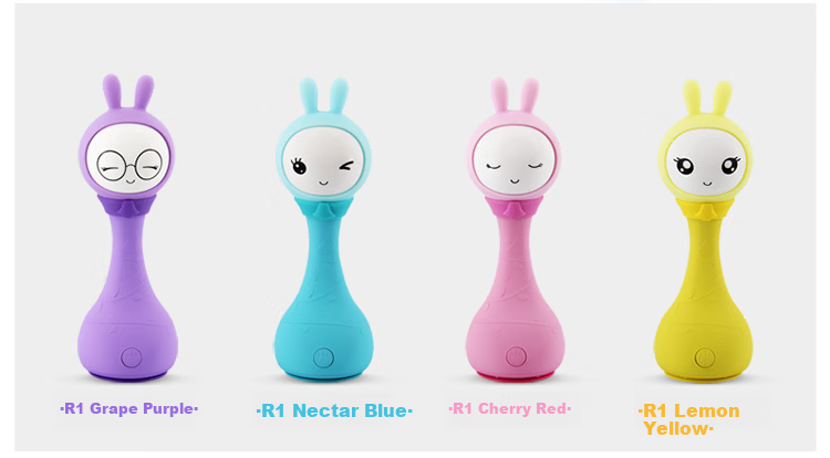 Huohuo Rabbit Newborn Electronic Soothing Rattle Teether Infant Baby Toy Early Education Story Machine Birthday Gift 7