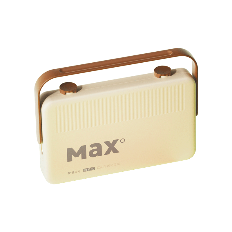 M&G 24-Color Acrylic Marker Pens MAX Foldable Direct Ink Children's Student Drawing Graffiti Hand-Painted Birthday Gift