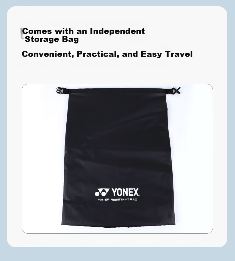 YONEX Multifunctional Large Capacity Badminton Bag BA02631WEX Smoky Green 8