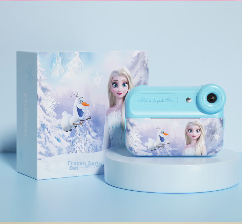 Disney Kids Instant Camera Color Photo Paper 3 Rolls [Free Gift, Do Not Purchase] 12