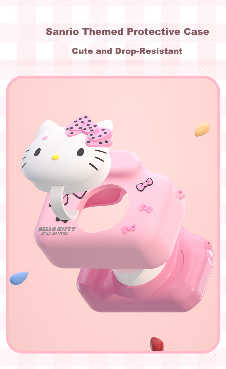 MAQUCC Kids Camera for Photography 6-10 Years Birthday Gift Student Girls 7-14 Years Hello Kitty Toy Practical Party Favor 8-12 19