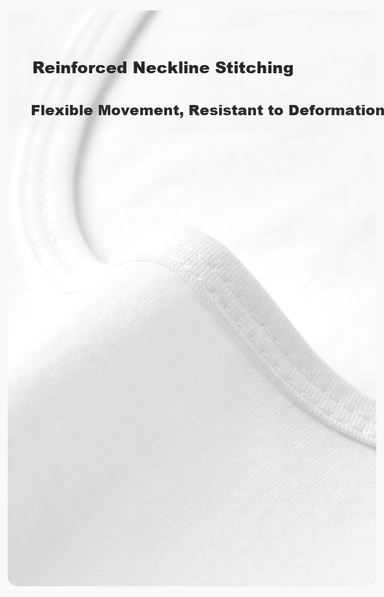 Jingshuran JD Own Brand Cotton Men's Antibacterial Pure Cotton Sweat-Absorbing Breathable Vest Base Shirt Mixed Colors L520 5