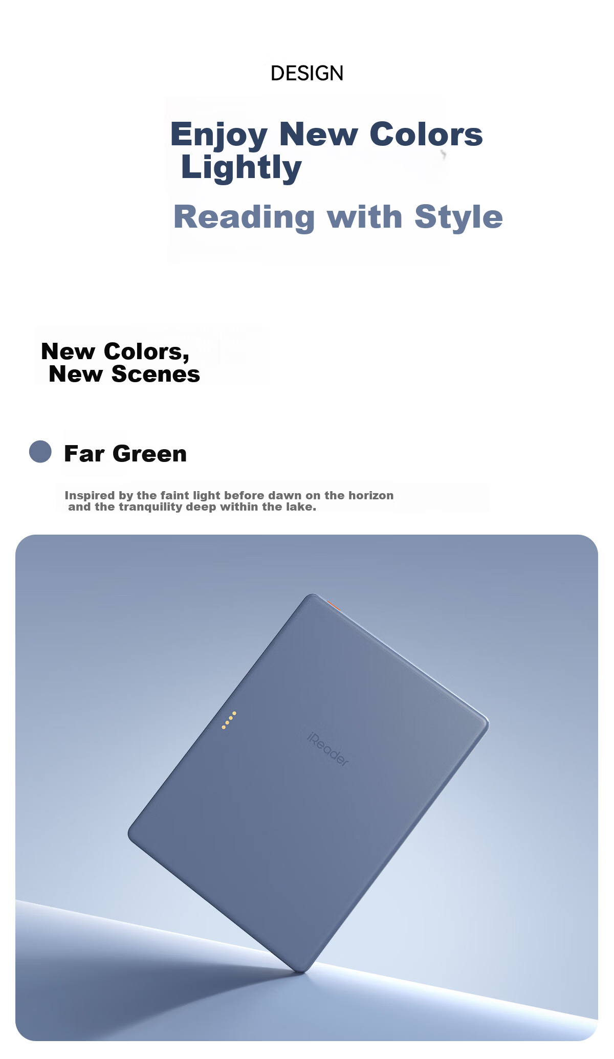 IReader Neo3 Ultra 6-inch E-Reader Smart Reading Device AI E-Ink Screen Early Cherry Blossom Edition 6