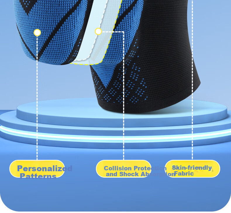 Ousen Kids Basketball Knee Pads Football Sports Professional Knee Protection Anti-Fall Honeycomb Shockproof Gear for Children Playing Basketball 9