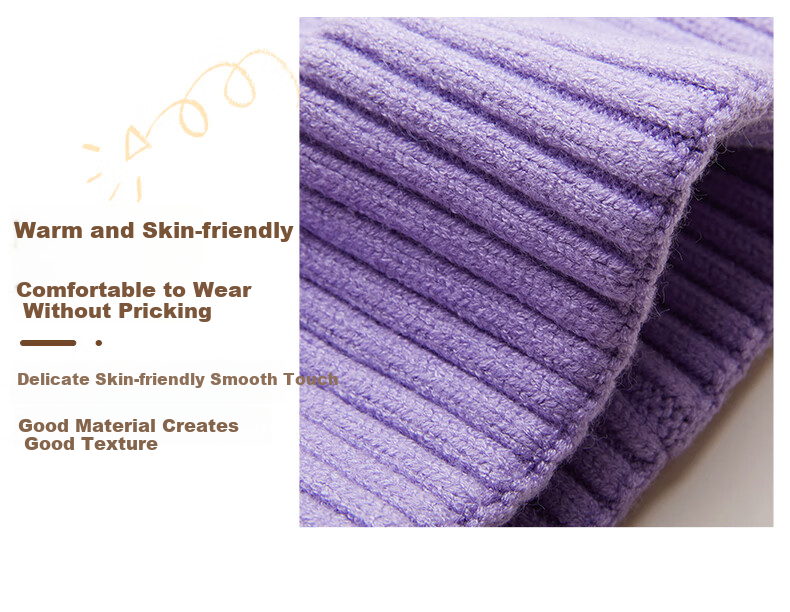 NOMe Knit Beanie Unisex Autumn Winter Warm Outdoor Cycling Windproof Cold Protection Earflap Hat Versatile Knit Cap 10